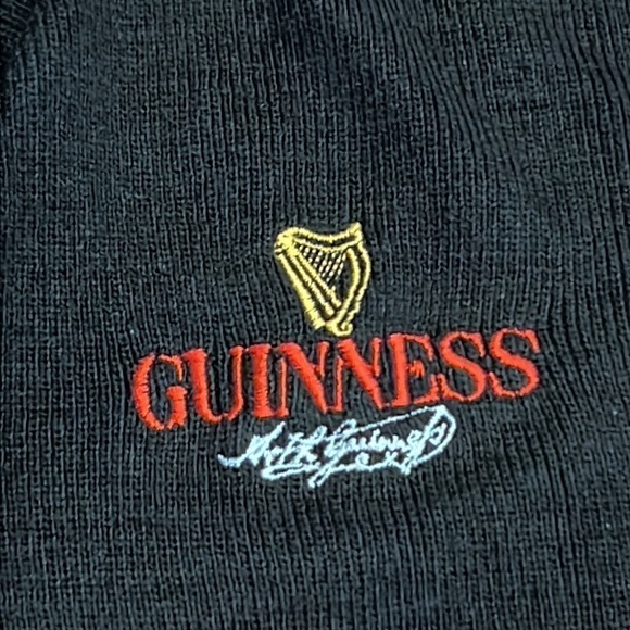 ☘️ Vintage Guinness Made in Ireland V Neck Sweater - Picture 2 of 5
